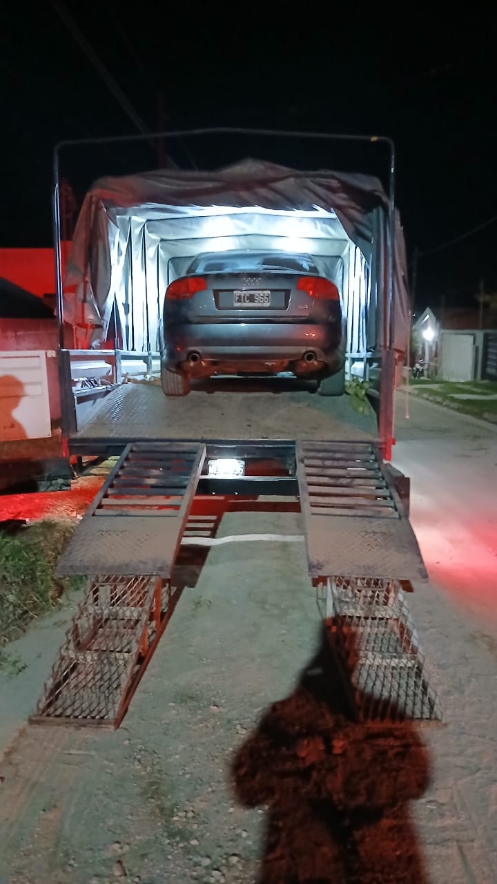 Operación de carga y amarre